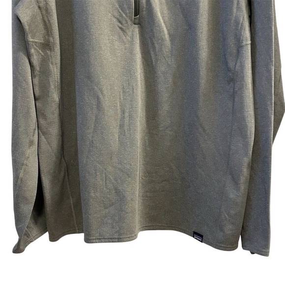 Patagonia Men's Gray 1/4-Zip Pullover Baselayer Top Size L - Picture 3 of 10